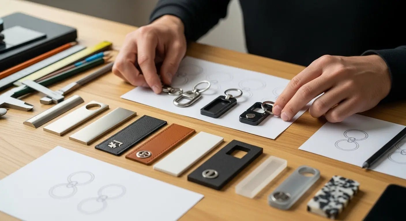 Hur man skapar nyckelring med personligt budskap - ByEngwek