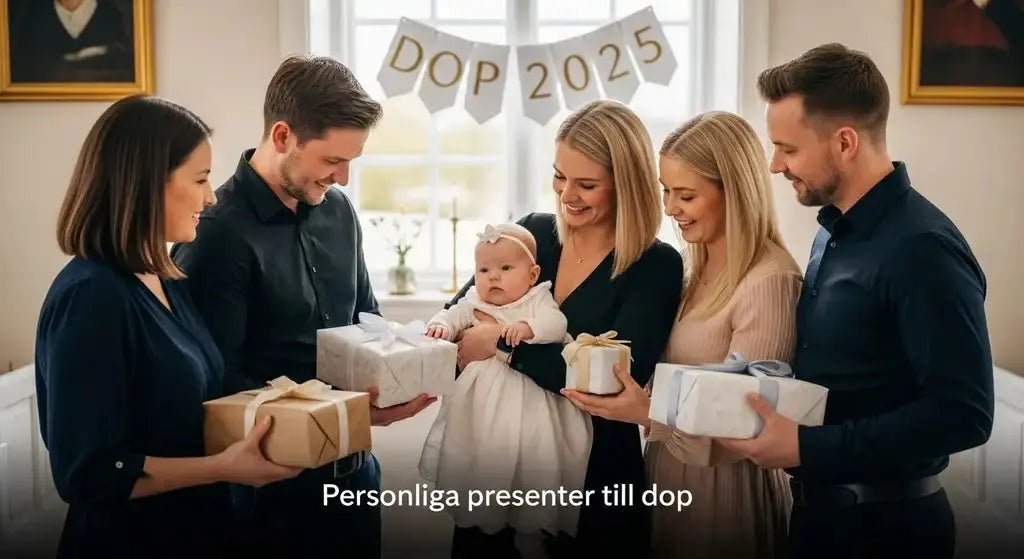 Personliga presenter till dop 2025 – Tips för alla tillfällen - Express-presenter