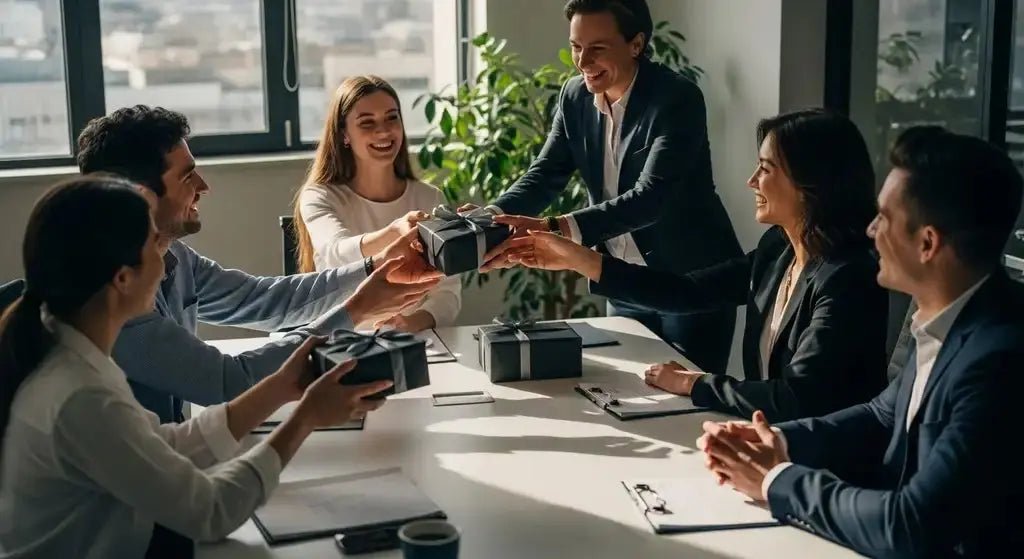 Vad är företagspresenter? Förstå betydelse och funktion - Express-presenter