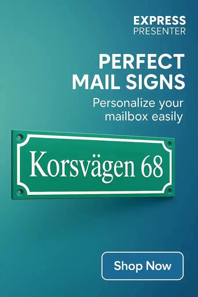 Skyltar - Express-presenter