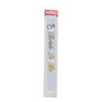 SASH BRIDE TO BE VIT/GULD