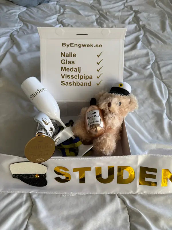 Studentpresent | komplett studentpaket som har allt