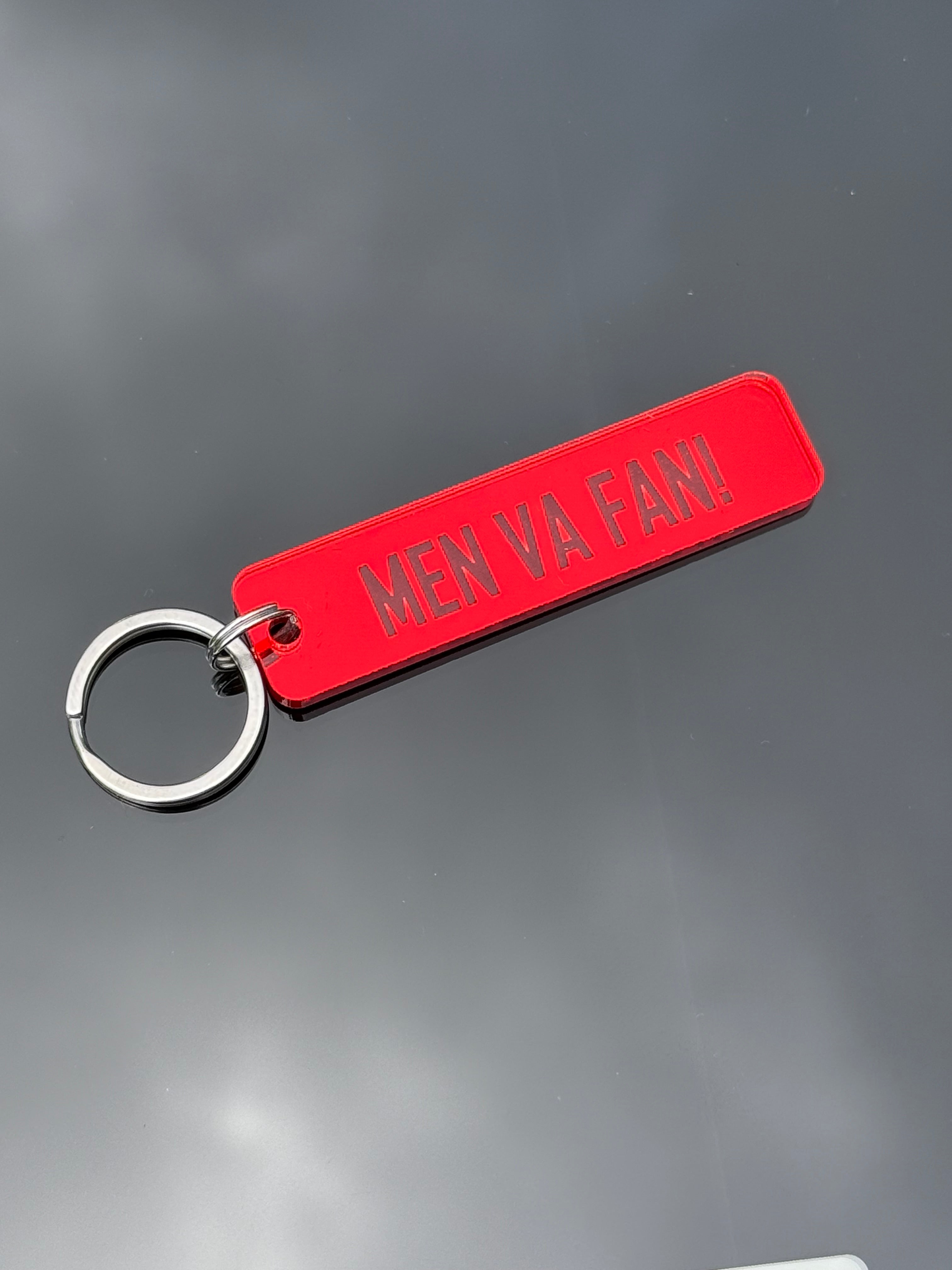 Present Nyckelring | MEN VA FAN!