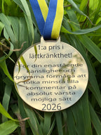Rolig medalj för lättkränkt person