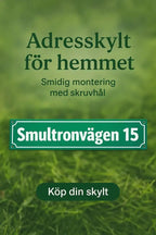 Adresskylt – Den Perfekta Lösningen för Ditt Hem - ByEngwek