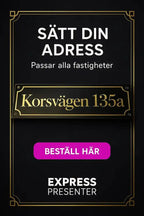 Adresskylt - Förbättra Din Hemmapresentation - Express - presenter