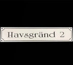 Adresskylt - Gatuvägskylt - Express - presenter