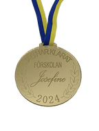Avslutningspresent | Medalj | FÖRSKOLAN - Engwek.se