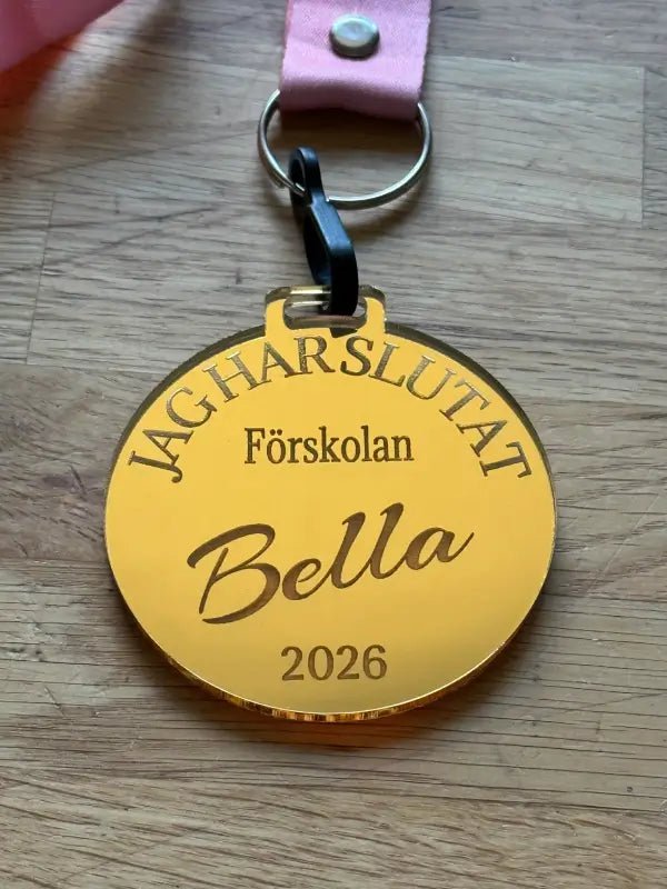 Avslutningspresent till förskolebarn | Medalj - Engwek.se