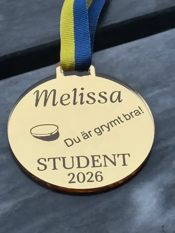 Bästa studentpresenten | Medalj - Engwek.se
