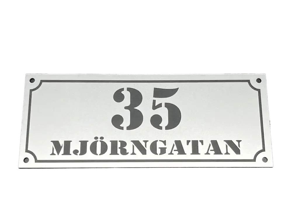 Brevlåde skylt - ByEngwek