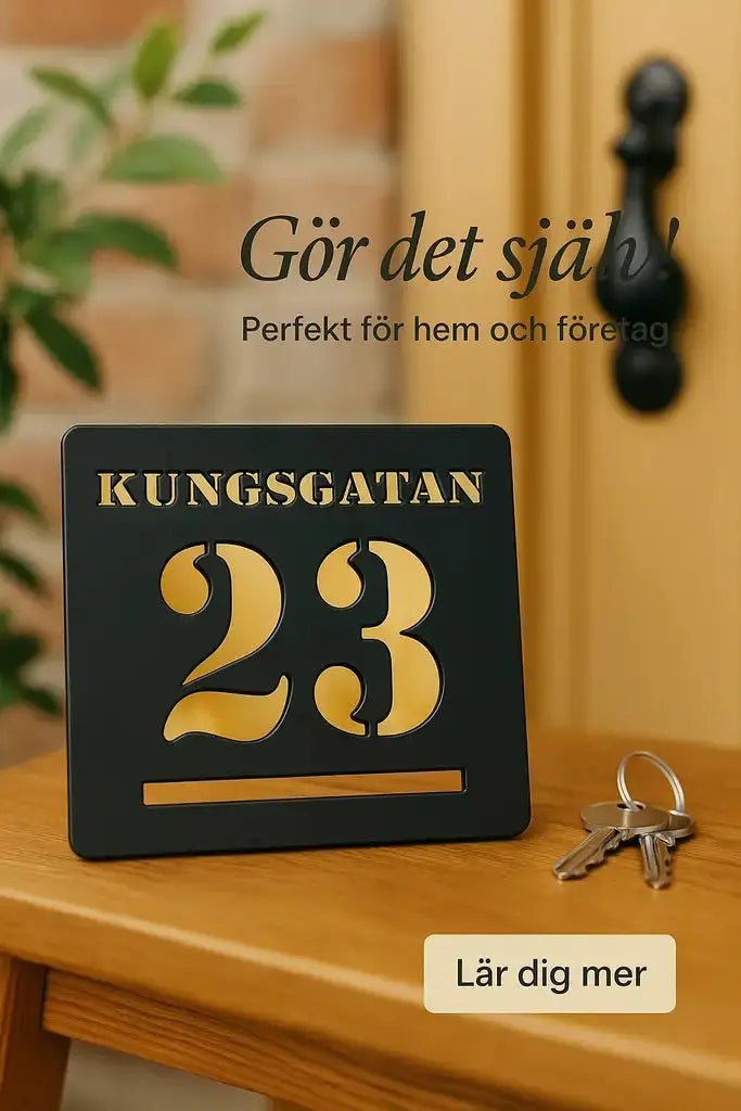 Brevlådeskylt - ByEngwek