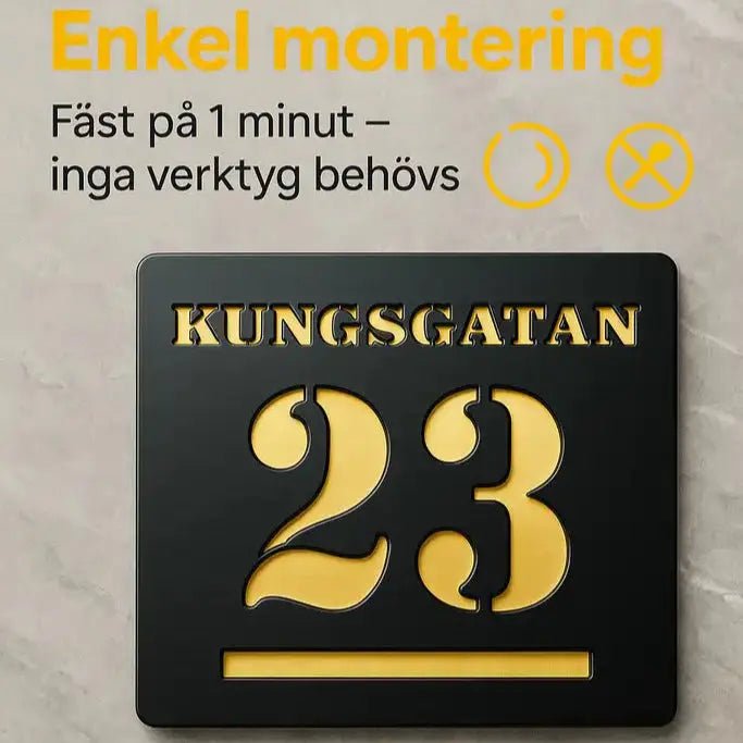 Brevlådeskylt - Express - presenter