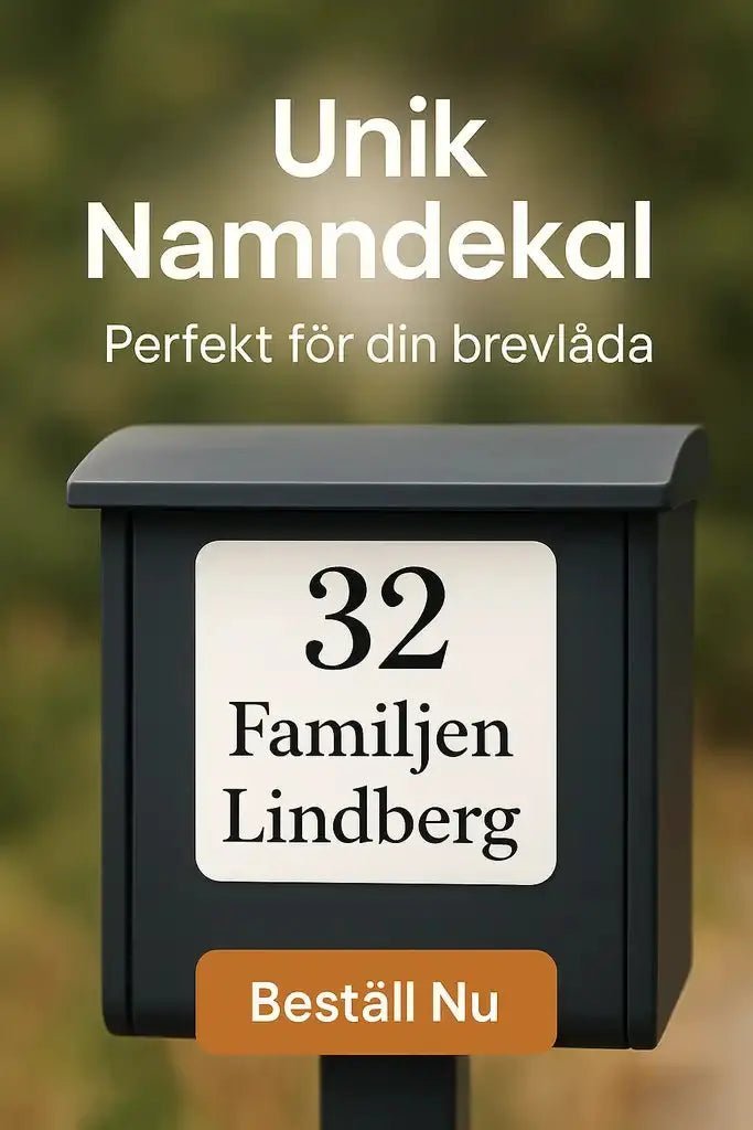 Dekal | brevlåda - ByEngwek