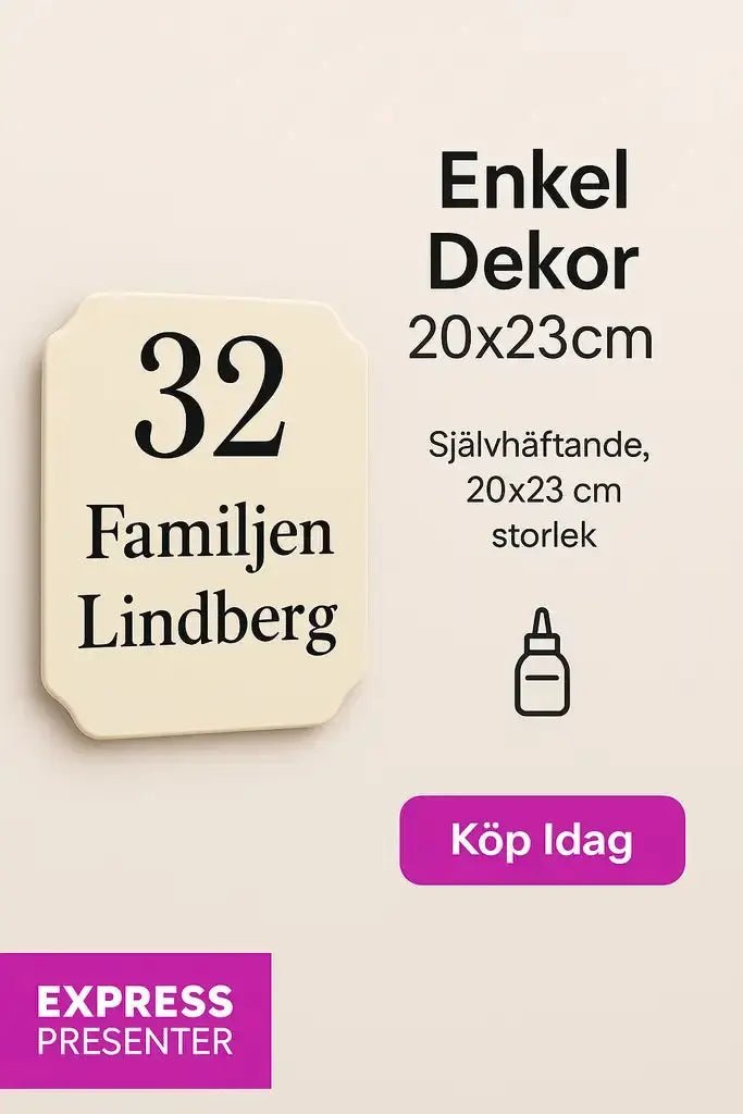 Dekal | brevlåda - ByEngwek