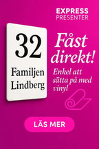 Dekal | brevlåda - Express - presenter