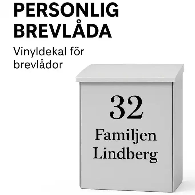 Dekal | brevlåda - Express - presenter