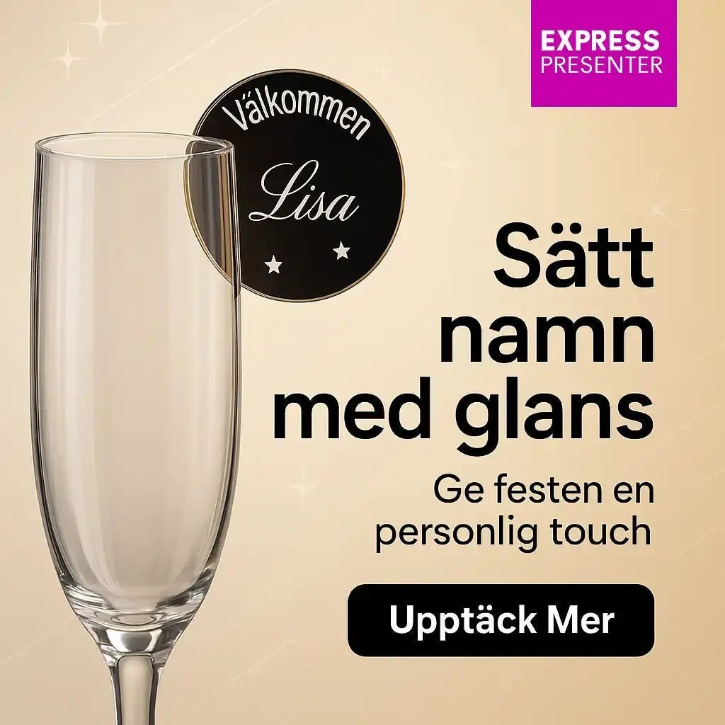 Dekorera festen med glasmarkörer - ByEngwek