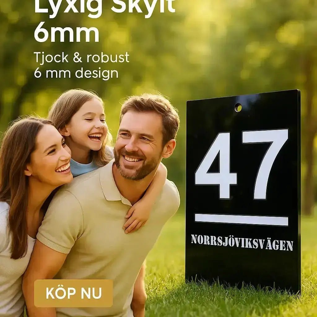 Fasadskylt Exklusivt - Skapa Ett Imponerande Intryck - ByEngwek