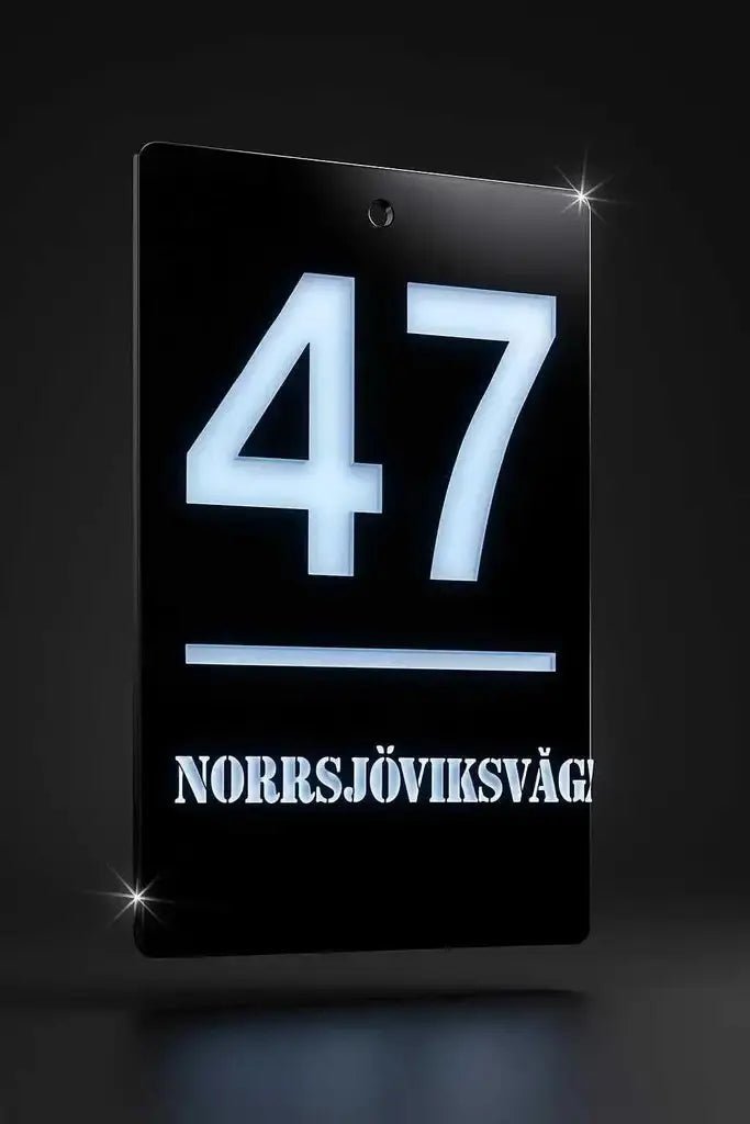 Fasadskylt Exklusivt - Skapa Ett Imponerande Intryck - ByEngwek