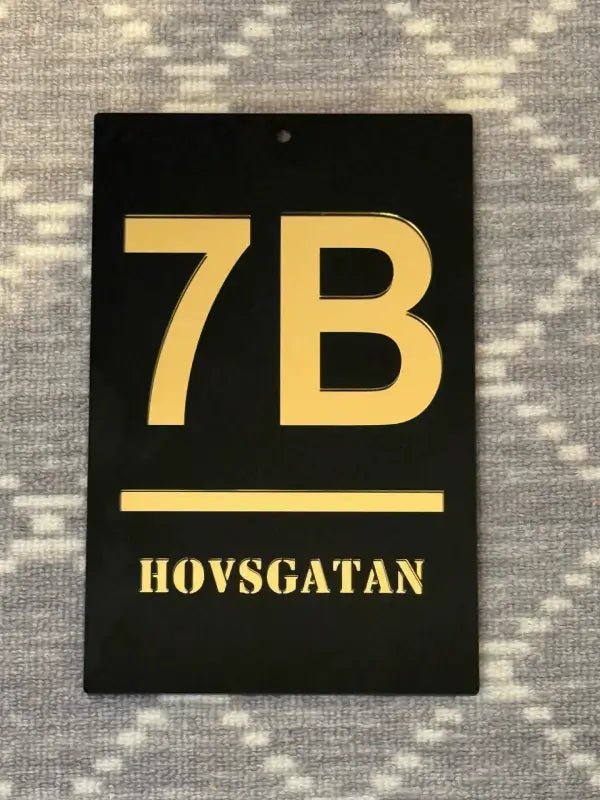 Fasadskylt Exklusivt - Skylten som passar alla hem - ByEngwek