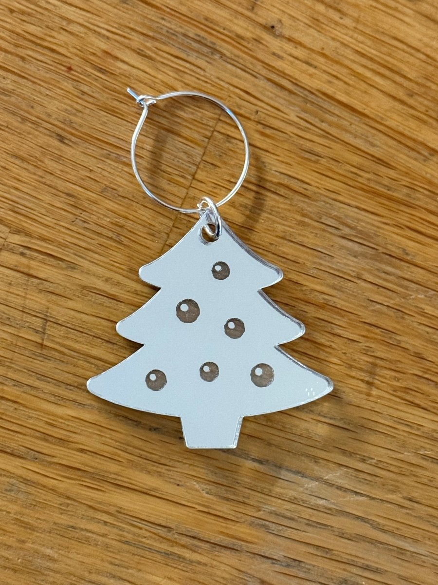 Glasmarkör dekoration till julbordet - ByEngwek