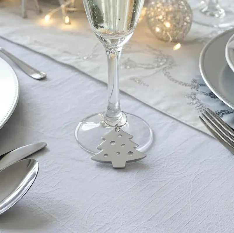 Glasmarkör dekoration till julbordet - ByEngwek