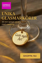 Glasmarkör Gott nytt år - Express - presenter