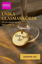 Glasmarkör Gott nytt år - ByEngwek