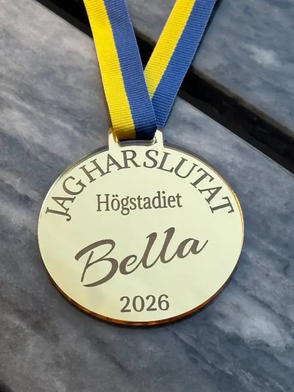 Här designar du din personliga avslutningsmedalj | JAG HAR SLUTAT Engwek.se - Engwek.se