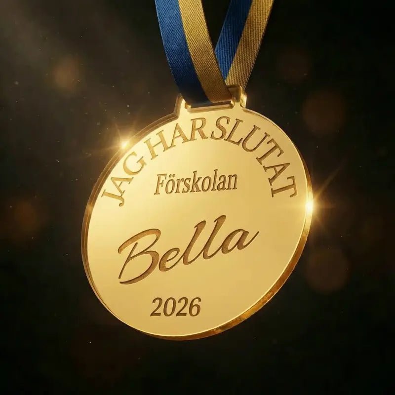 Här designar du din personliga avslutningsmedalj | JAG HAR SLUTAT Engwek.se - Engwek.se