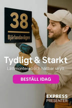 Husskylt nummer - ByEngwek