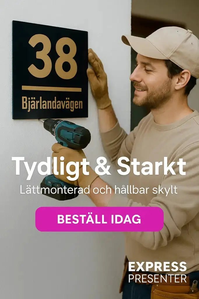 Husskylt nummer - ByEngwek