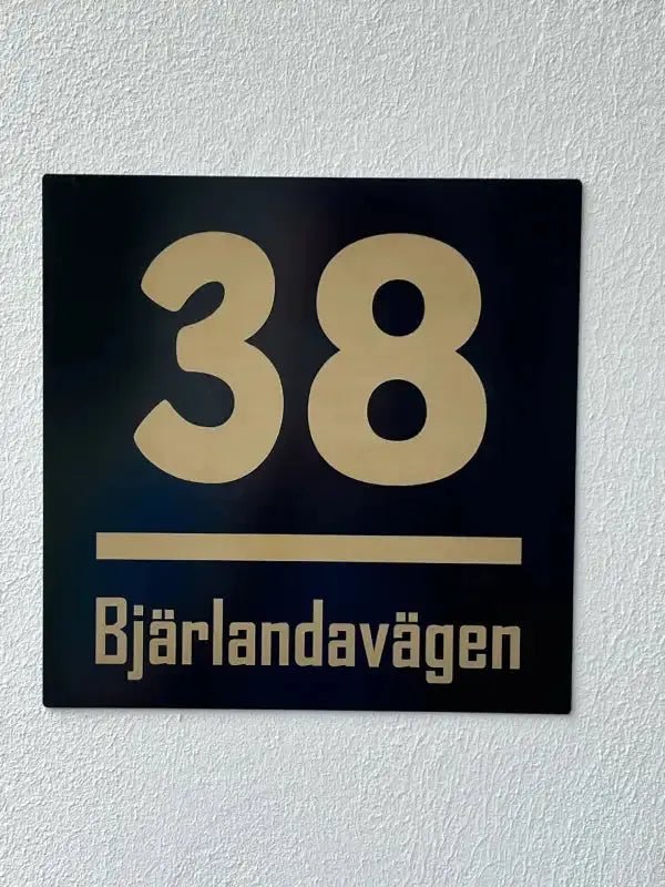 Husskylt nummer - ByEngwek