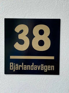 Husskylt nummer - Express - presenter