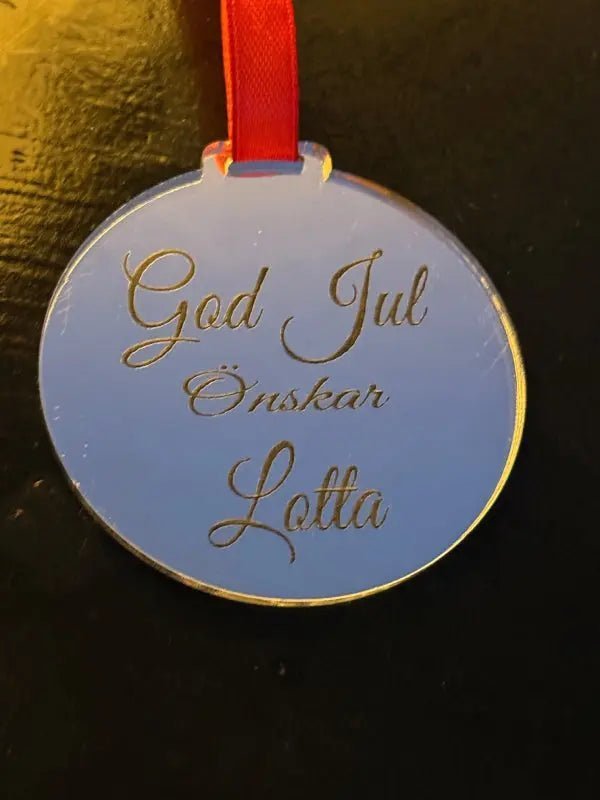 Juldekoration | God Jul önskar - Engwek.se
