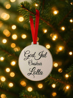 Juldekoration | God Jul önskar - ByEngwek