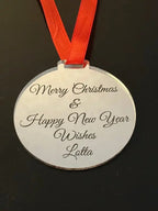 Juldekoration | Merry Christmas & Happy New Year wishes - ByEngwek