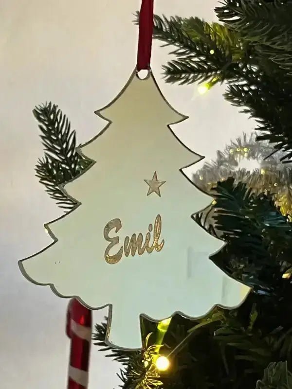 Julgransdekoration | julgran med namn - ByEngwek