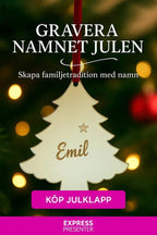Julgransdekoration | julgran med namn - Express - presenter