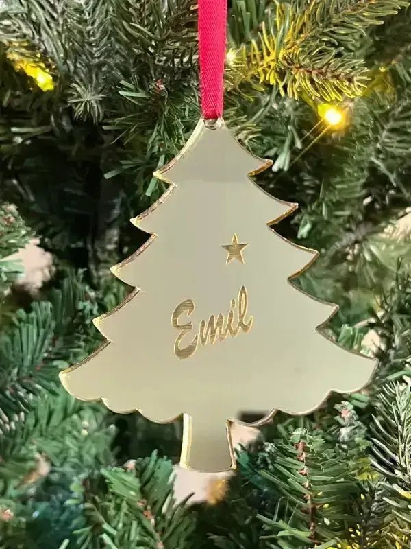 Julgransdekoration | julgran med namn - Engwek.se
