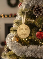 Julgranshänge God Jul – Personlig juldekoration med namn - Engwek.se