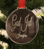 Julgranshänge God Jul – Personlig juldekoration med namn - Engwek.se
