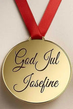 Julgranshänge God Jul – Personlig juldekoration med namn - Engwek.se