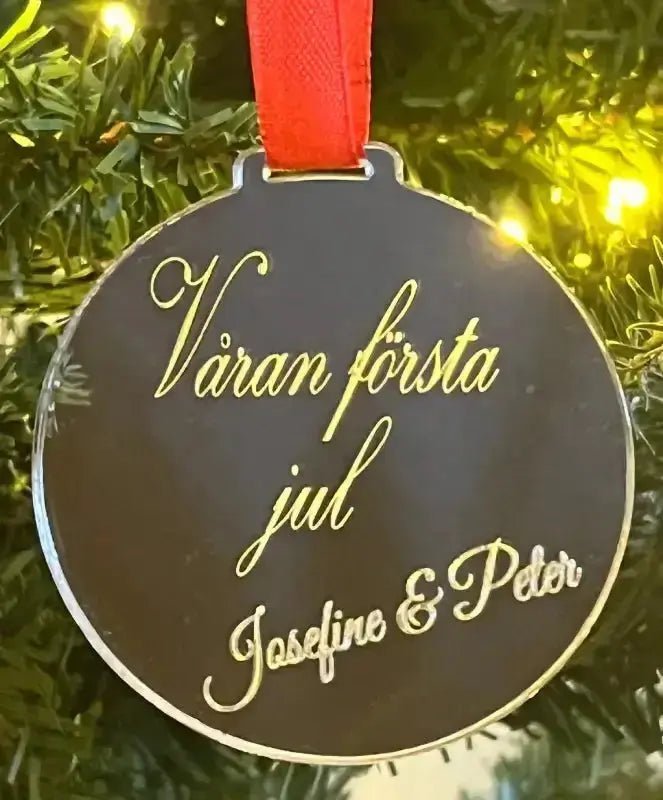 Julgranshänge | Våran första jul - Engwek.se