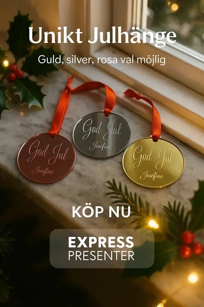 Julgranshänge | God Jul - Express - presenter