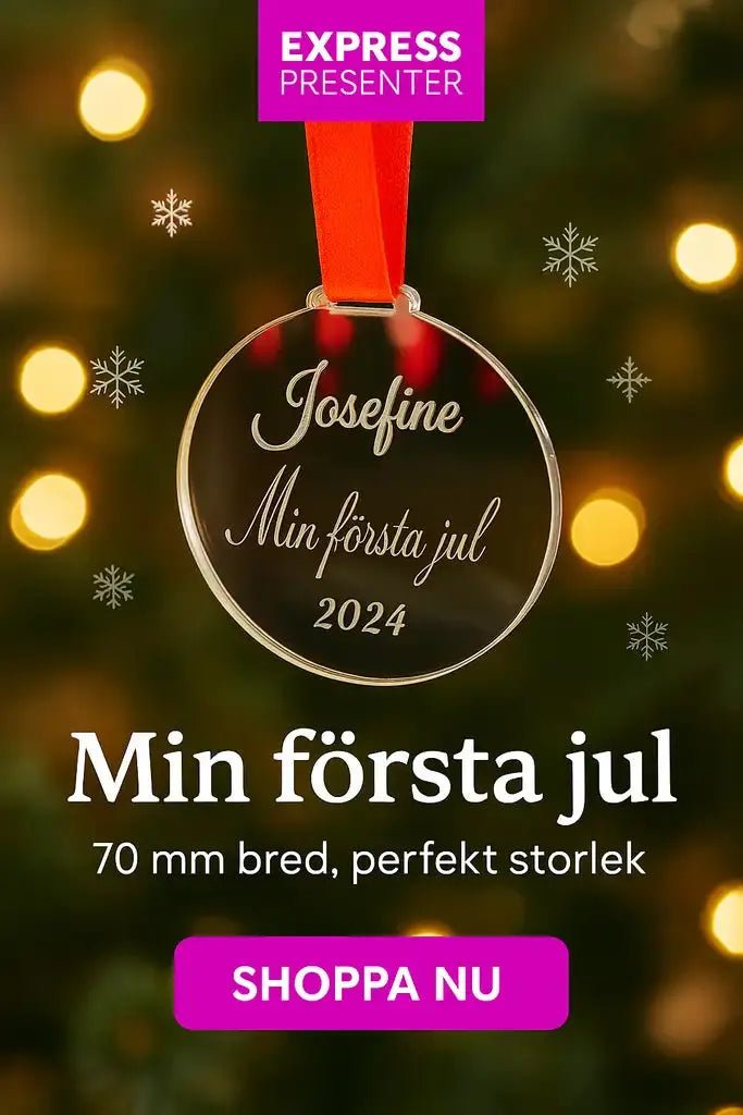 Julgranshänge | Min första jul - ByEngwek