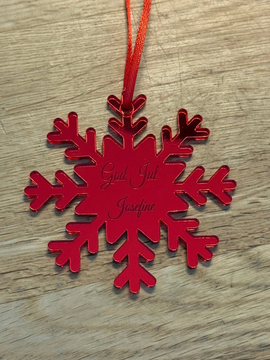 Julgranshänge | Stjärna med eget namn - ByEngwek