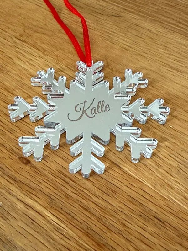 Julgranshänge | Stjärna med namn i - ByEngwek