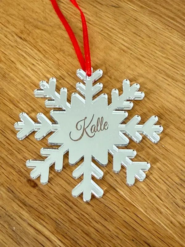 Julgranshänge | Stjärna med namn i - Express - presenter